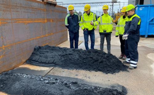 Projektdeltagare från LTU, Boliden och Swerim